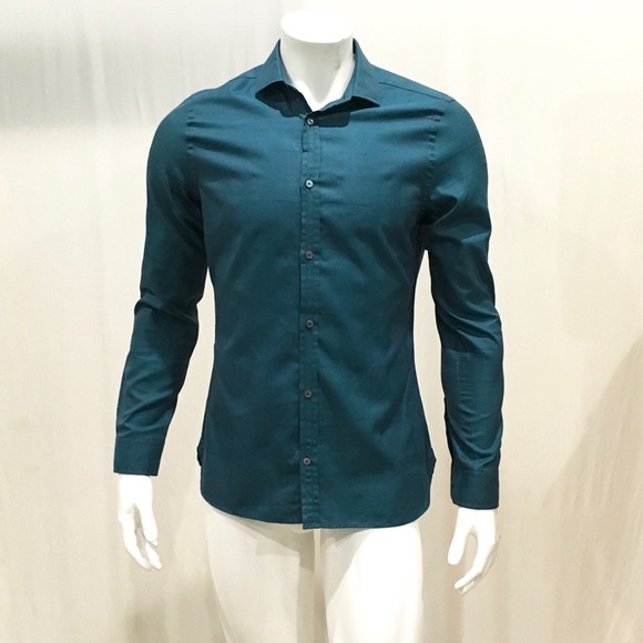 Burberry Other - Burberry Men’s Pine Green Dress Shirt